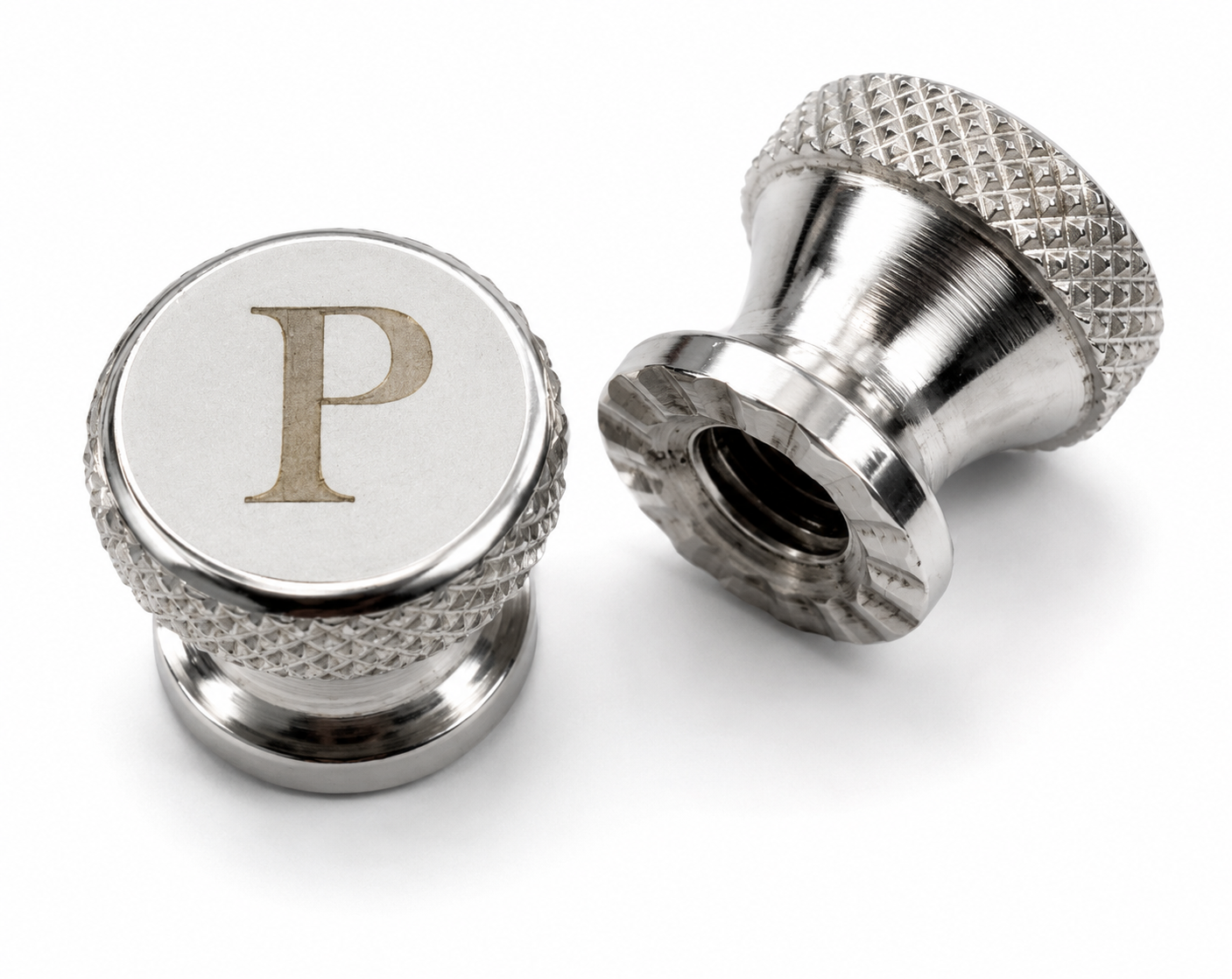 Engraved Pepper Mill Top Nut Replacement