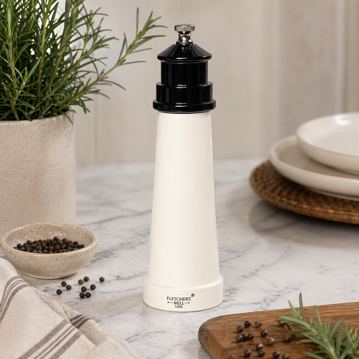 Lighthouse Pepper Mill