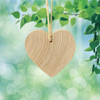 Wood Heart Ornament