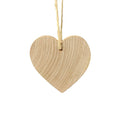 Wood Heart Ornament
