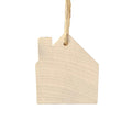 Wood House Ornament