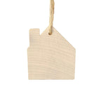 Wood House Ornament