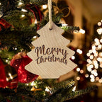 Merry Christmas Tree Ornament