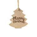 Merry Christmas Tree Ornament