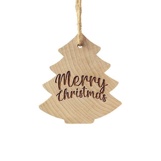 Merry Christmas Tree Ornament