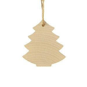 Wood Tree Ornament
