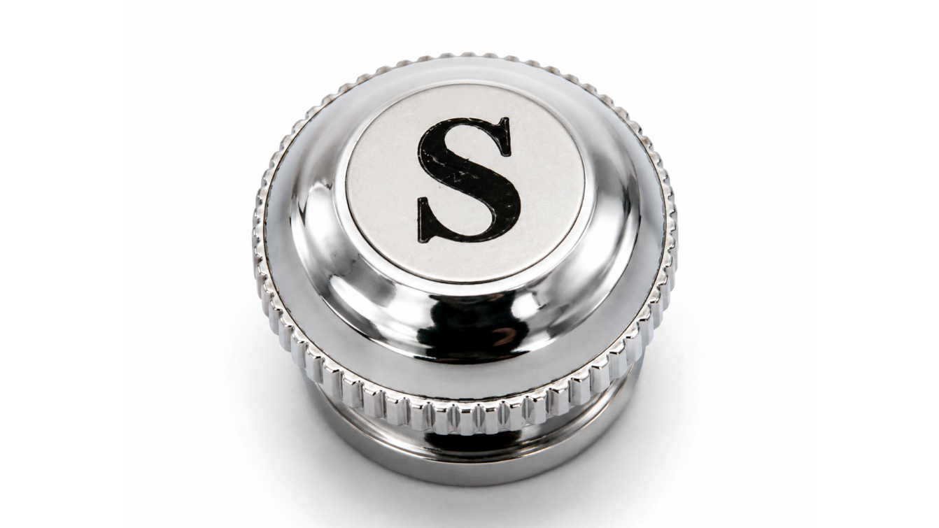 Old Style Salt Mill Top Nut Replacement Part
