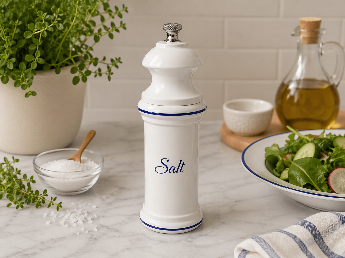 Provencal Salt Mill - English